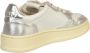 Autry Witte Leren Sneakers met Zilveren Details White - Thumbnail 25