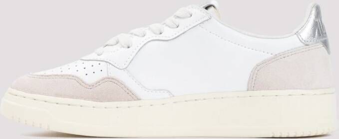 Autry Witte Leren Sneakers Stijlvol Ontwerp White Dames