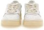 Autry Witte Mauve Lage Sneaker met Leren Tong White Dames - Thumbnail 9