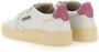 Autry Witte Mauve Lage Sneaker met Leren Tong White Dames - Thumbnail 11