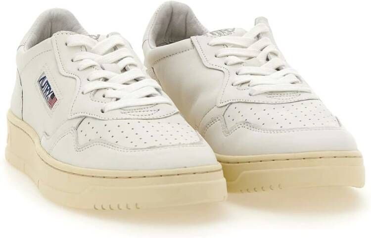 Autry Witte Sneakers Wit Heren