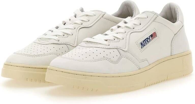 Autry Witte Sneakers Wit Heren