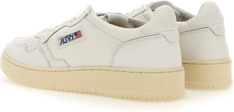 Autry Witte Sneakers Wit Heren