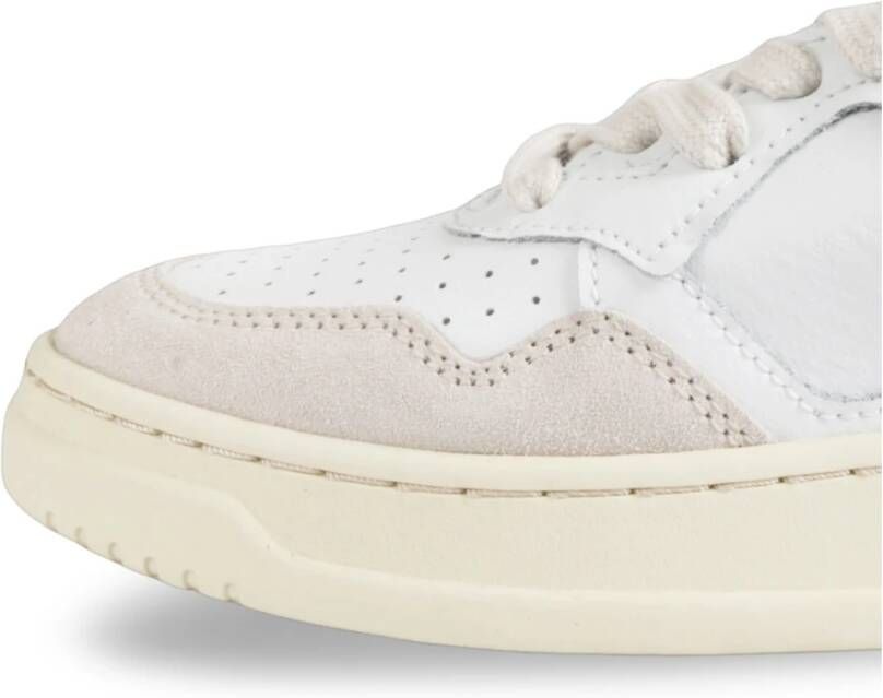 Autry Witte Suède Lage Schoenen White Dames