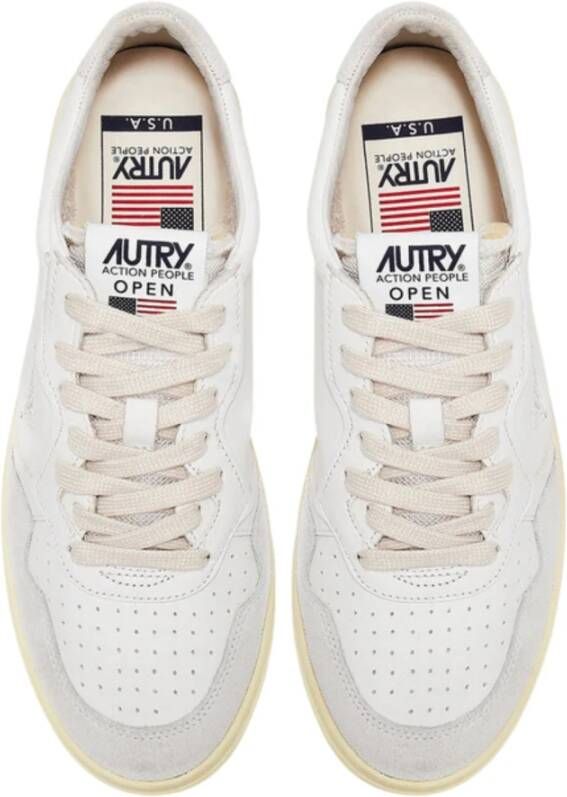 Autry Witte Tennisschoen Stijl Sneaker White Dames