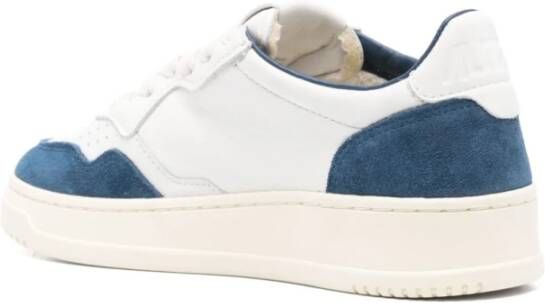 Autry Witte Veterschoenen met Logo White Dames