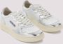 Autry Witte Leren Sneakers met Zilveren Details White - Thumbnail 68