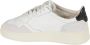 Autry Witte Zwarte Sneakers met Suède Detail White Dames - Thumbnail 3