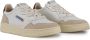 Autry Witte Kokos Medalist Lage Leren Sneakers White Dames - Thumbnail 4