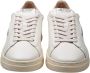 Autry Witte Roze Leren Sneakers met Stiksels White Dames - Thumbnail 2