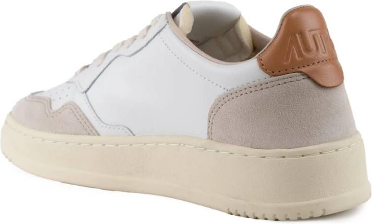 Autry Witte Sandstorm Damessneakers Medalist Low White Dames