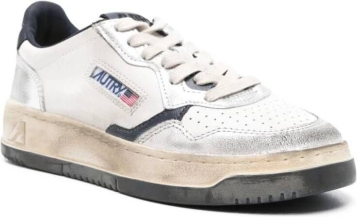 Autry Zilver Medalist Low Women Sneakers White Dames