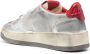 Autry Zilver-tone Sneakers met Rode Accenten Gray Dames - Thumbnail 3