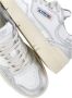 Autry Zilveren Leren Sneakers met Logodetails Gray Dames - Thumbnail 6