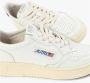 Autry Witte Leren Sneakers met Geperforeerde Tip White - Thumbnail 13