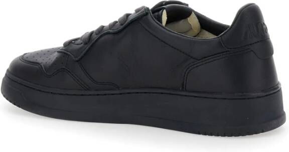 Autry Zwarte Medalist Sneakers Black Heren