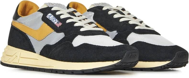 Autry Zwarte Sneakers voor Mannen Black Heren