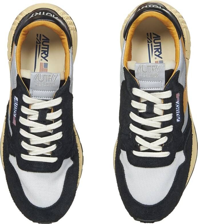 Autry Zwarte Sneakers voor Mannen Black Heren