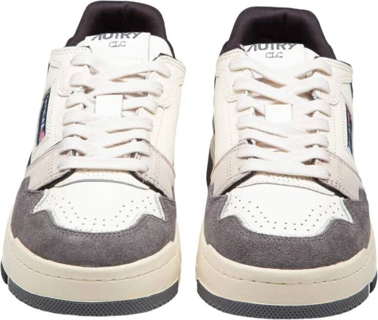 Autry Zwarte Grijze Sneakers voor Mannen Aw24 Gray Heren