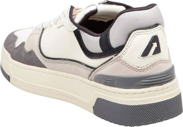 Autry Zwarte Grijze Sneakers voor Mannen Aw24 Gray Heren