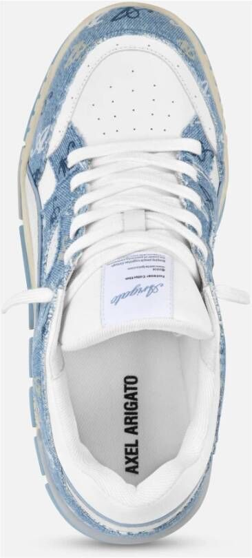 Axel Arigato 10jr Area Monogram Sneaker Blue Dames