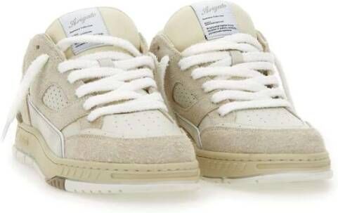 Axel Arigato Beige Fluffy Leren Sneakers Beige Heren