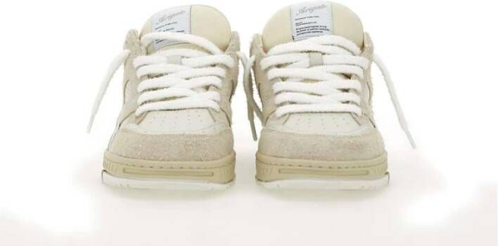 Axel Arigato Beige Fluffy Leren Sneakers Beige Heren