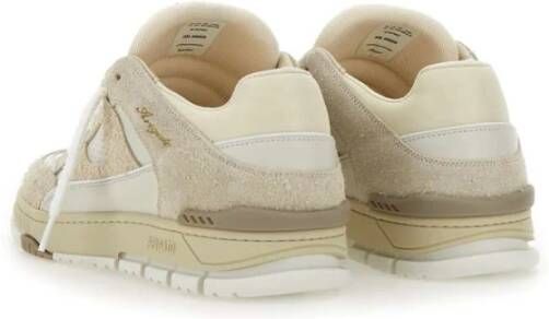 Axel Arigato Beige Fluffy Leren Sneakers Beige Heren