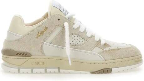 Axel Arigato Beige Fluffy Leren Sneakers Beige Heren