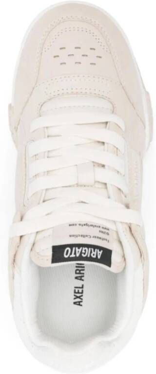 Axel Arigato Beige Wit Onyx Low-Top Sneakers Beige Dames