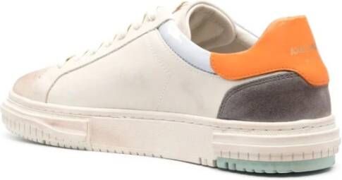 Axel Arigato Cremino Orange Low-Top Sneakers White Heren