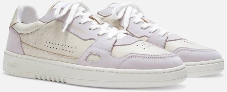 Axel Arigato Vintage Leren Sneaker met Seaqual Yarn Beige Dames