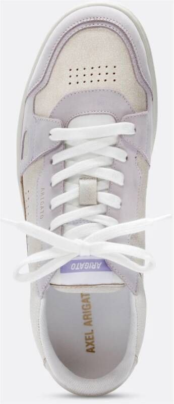 Axel Arigato Vintage Leren Sneaker met Seaqual Yarn Beige Dames