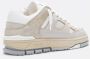 Axel Arigato Witte Sneakers Paneelontwerp Ronde Neus Beige Heren - Thumbnail 17