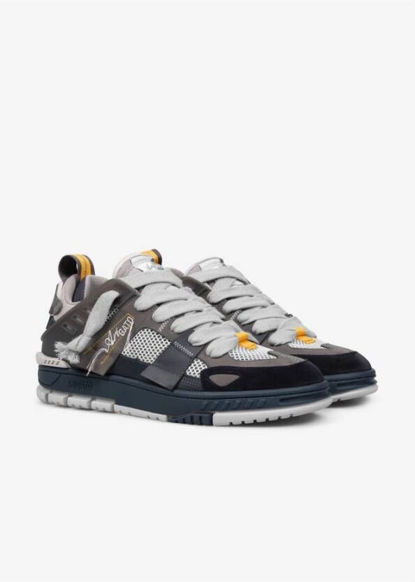 Axel Arigato Gebied Patchwork Sneaker Gray Heren