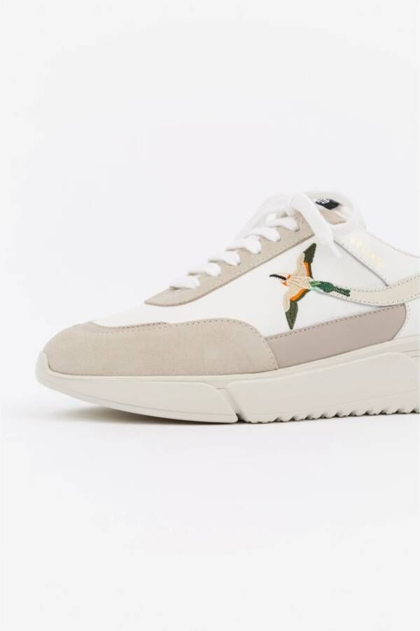 Axel Arigato Streep Bij Vogel Vintage Runner White Heren