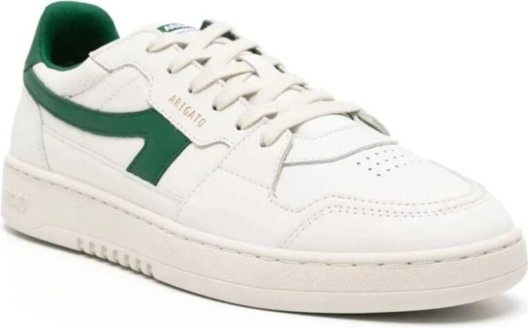 Axel Arigato Groen Wit Dice Stripe Sneakers White Heren