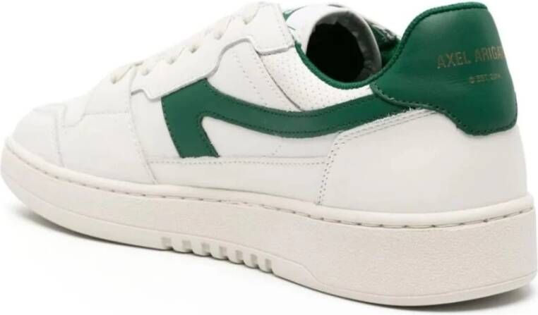 Axel Arigato Groen Wit Dice Stripe Sneakers White Heren