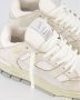 Axel Arigato Witte Sneakers Paneelontwerp Ronde Neus Beige Heren - Thumbnail 12