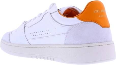 Axel Arigato Heren Dice Lo Sneaker Wit Oranje White Heren