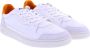 Axel Arigato Heren Dice Lo Sneaker Wit Oranje White Heren - Thumbnail 8