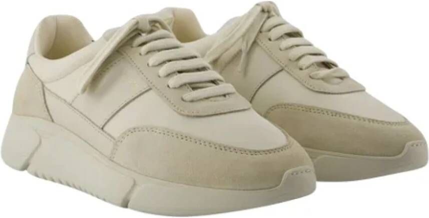 Axel Arigato Leather sneakers Beige Heren