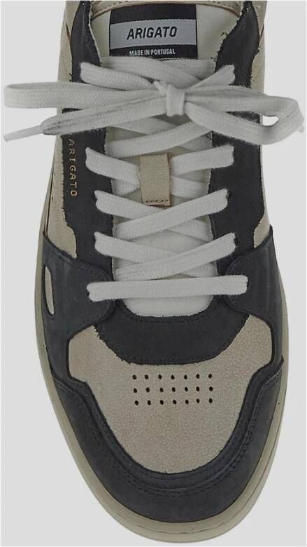 Axel Arigato Leren Dice Sneaker Beige Heren