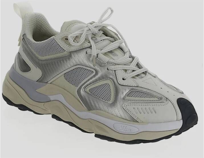 Axel Arigato Leren Satellite Runner Sneaker Gray Heren