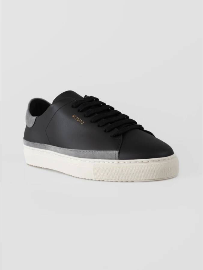 Axel Arigato Minimalistische Leren Sneaker Black Heren