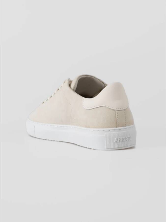 Axel Arigato Minimalistische Suède Sneaker Beige Heren