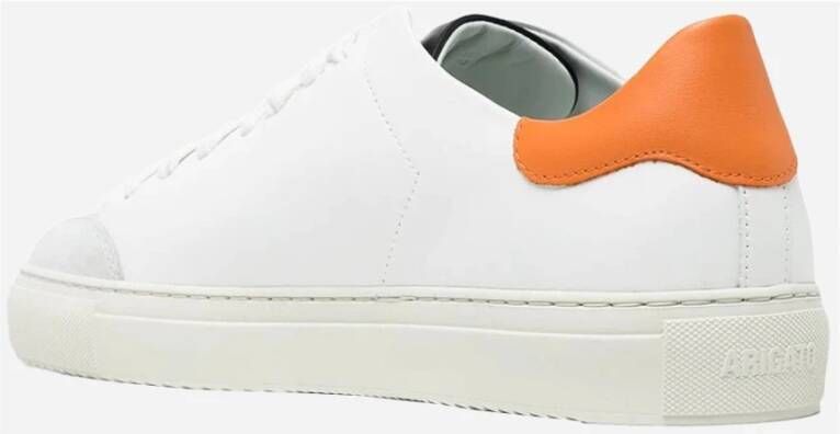 Axel Arigato Minimalistische Triple Orange Zwart Neon Sneaker White Heren