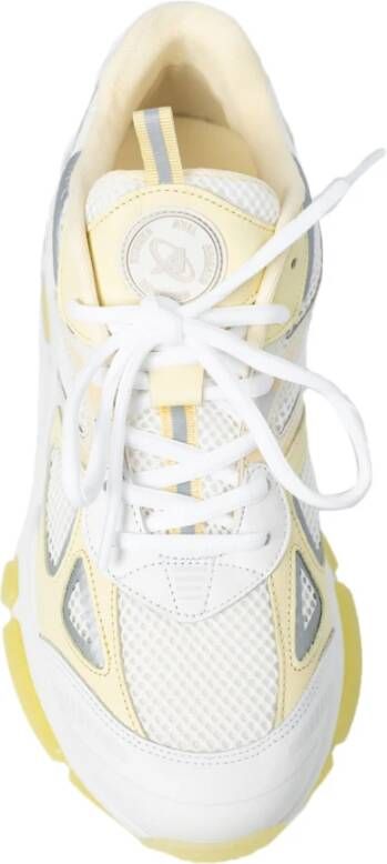 Axel Arigato Neo Runner Wit Geel Sneakers Multicolor Dames