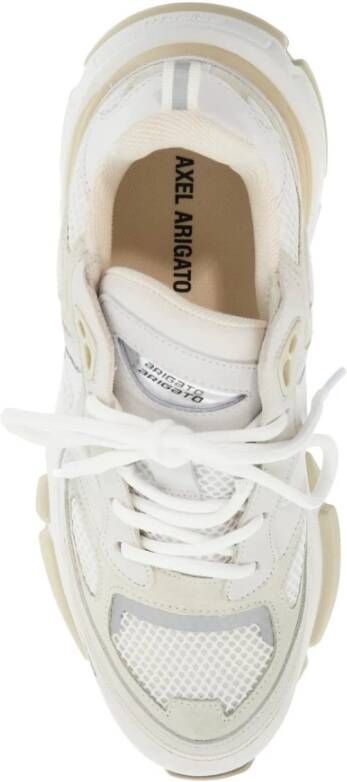 Axel Arigato Reflecterende Mesh Sneakers Beige Dames