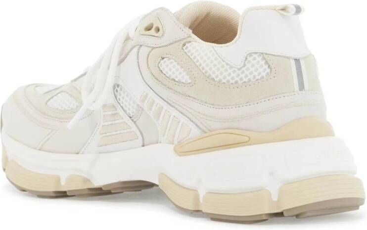 Axel Arigato Reflecterende Mesh Sneakers Beige Dames